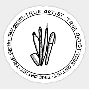 True Artist Sticker